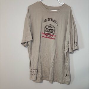 Beige Graphic Men’s T-Shirt